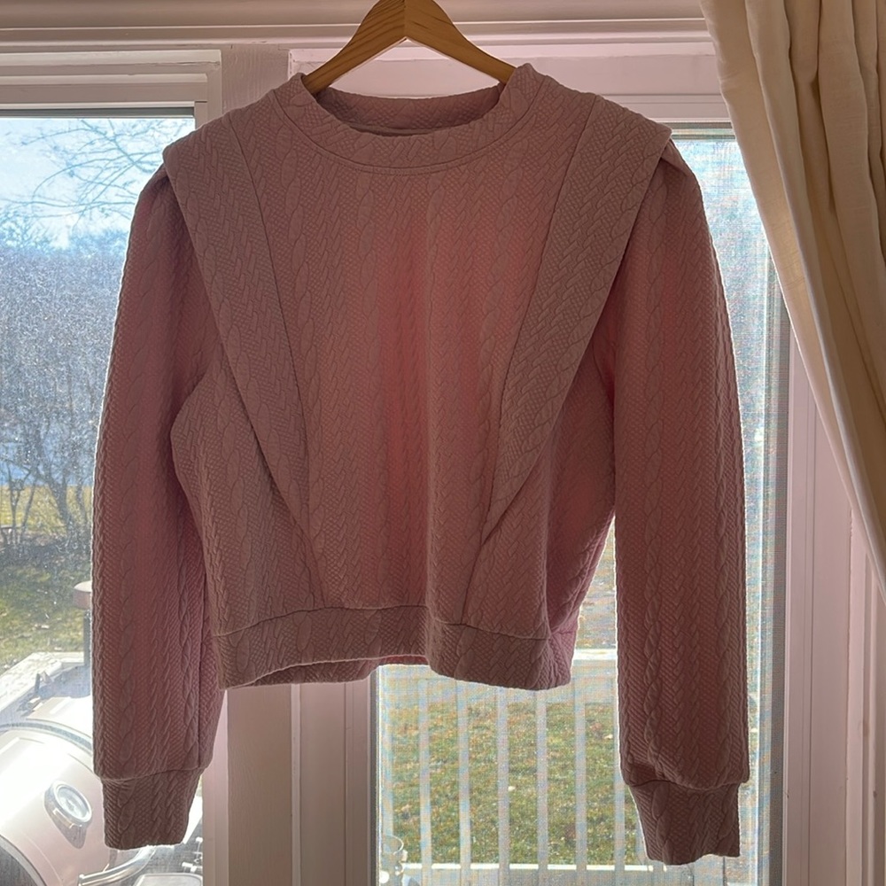 Blank NYC detailed crew neck